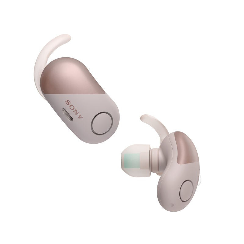 Sony WF-SP700N Wireless Noise Cancelling Headphones for SportsHeadphonesGet the most out of every workout with the truly wireless WF-SP700N headphones. Noise Cancelling technology blocks out distractions to keep you focused, while Ambient Sound Mode lets